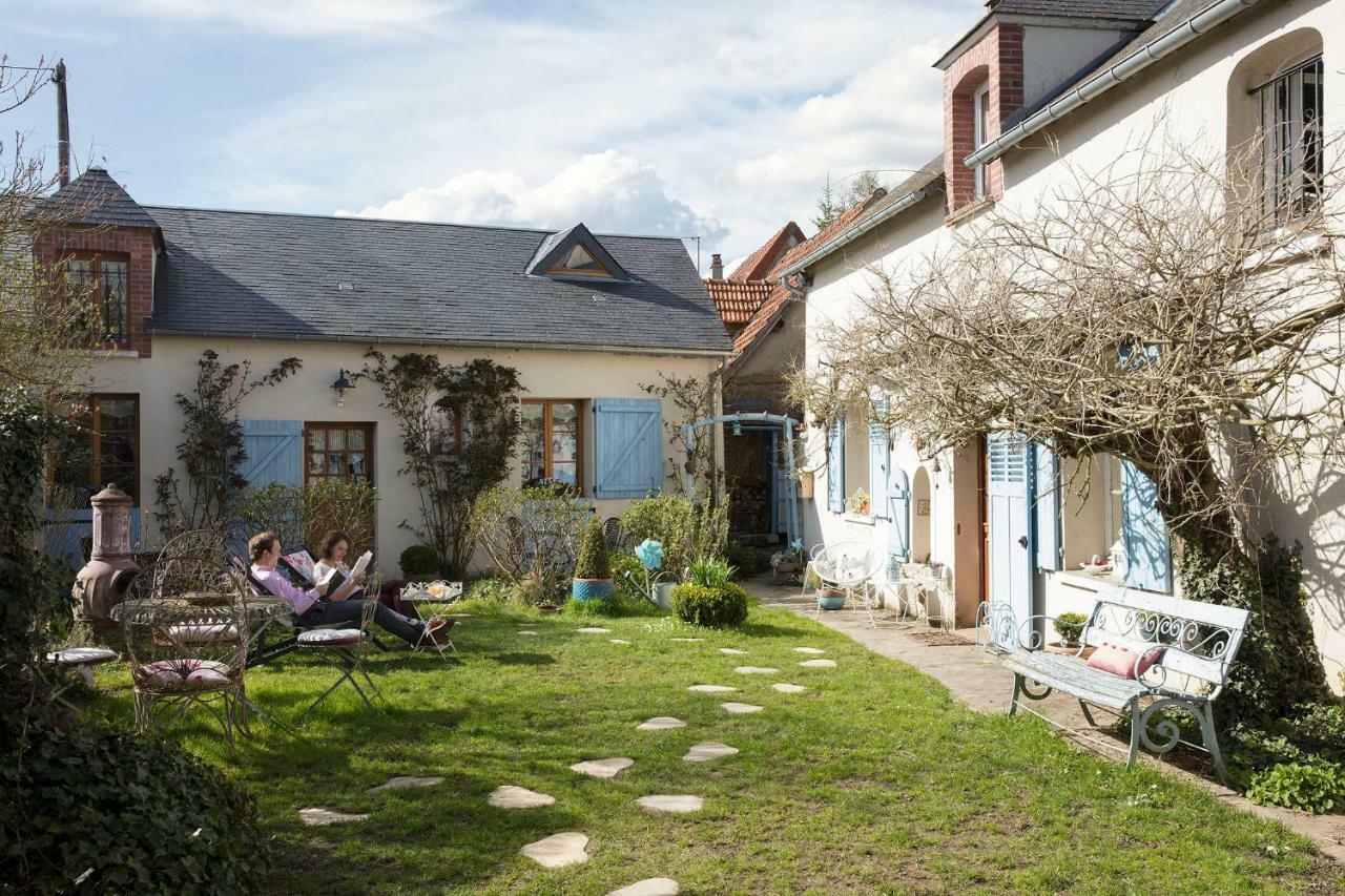 Maison D'Hotes A L'Ombre Bleue Mittainville Exterior foto